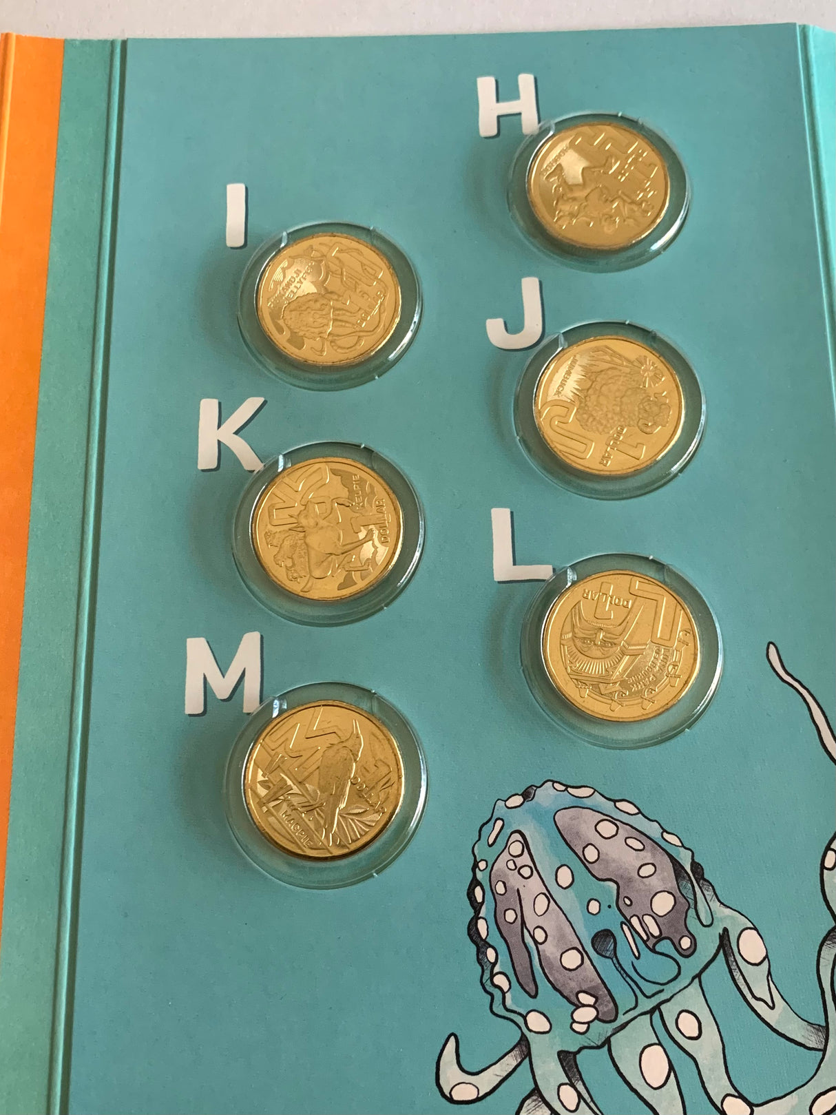 2022 Great Aussie Coin Hunt 3. Including Colourised Crux and Folder.