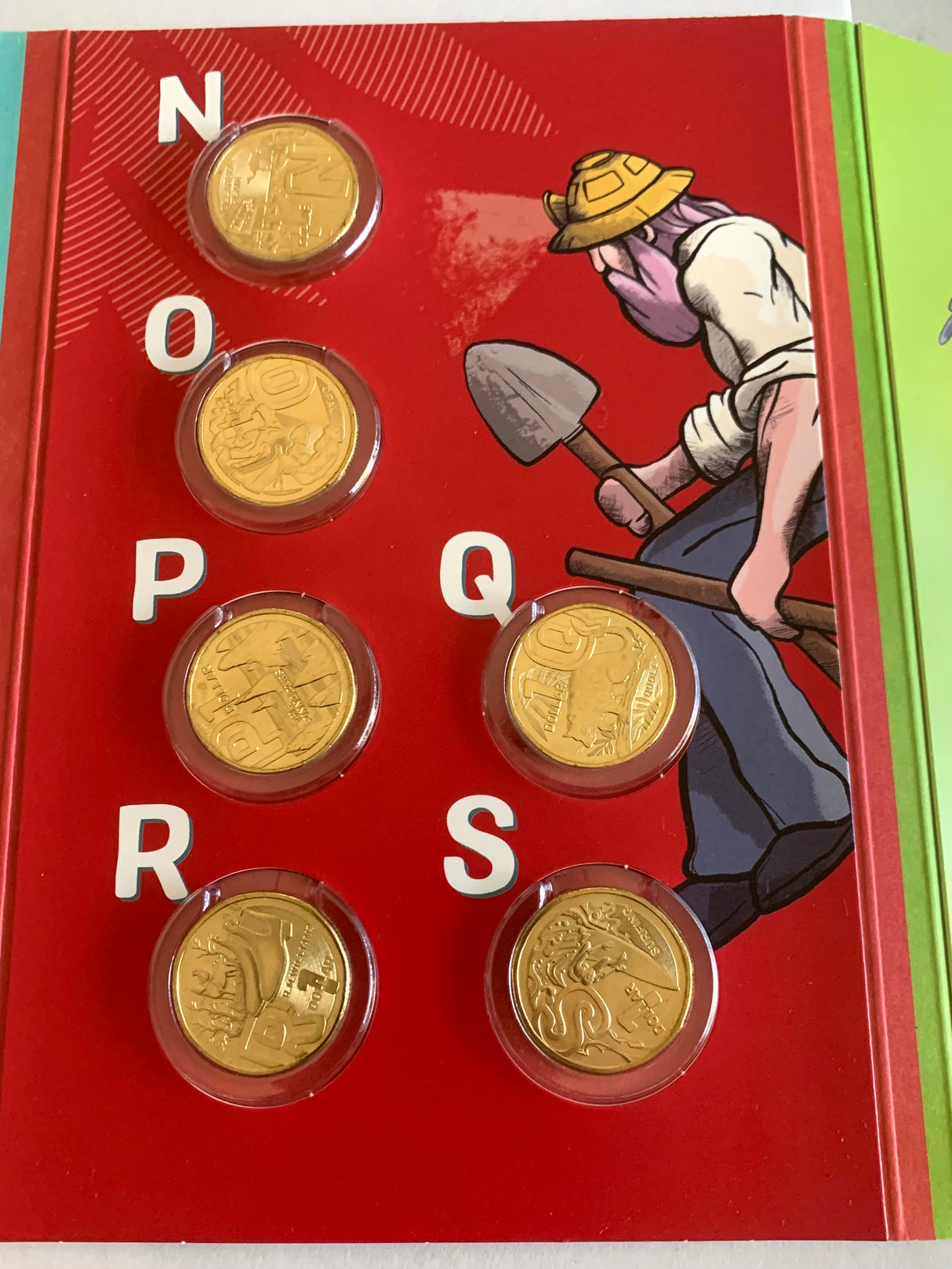 2022 Great Aussie Coin Hunt 3. Including Colourised Crux and Folder.