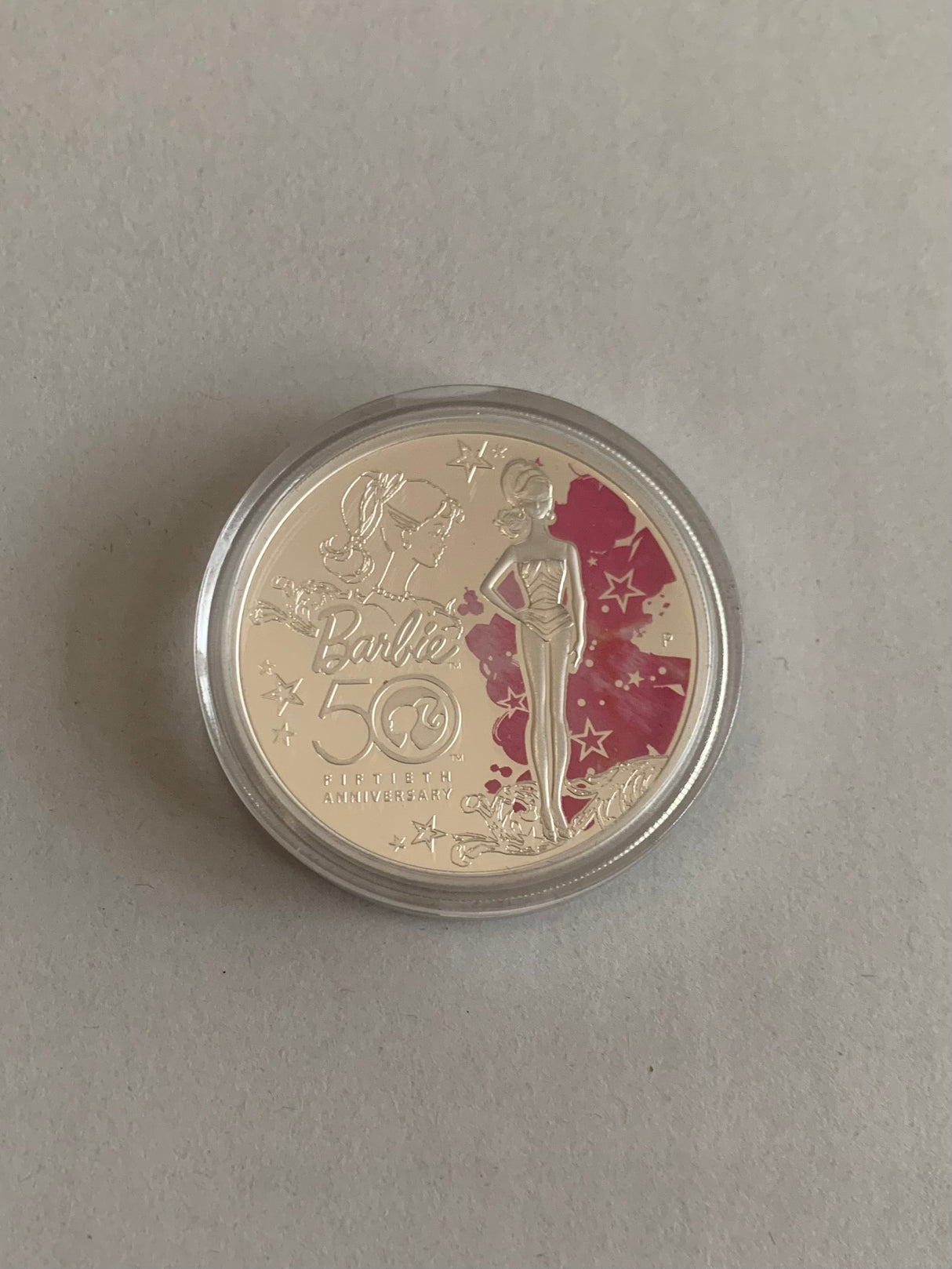 2009 Barbie 50th Anniversary - 1oz Silver Commemorative Coin