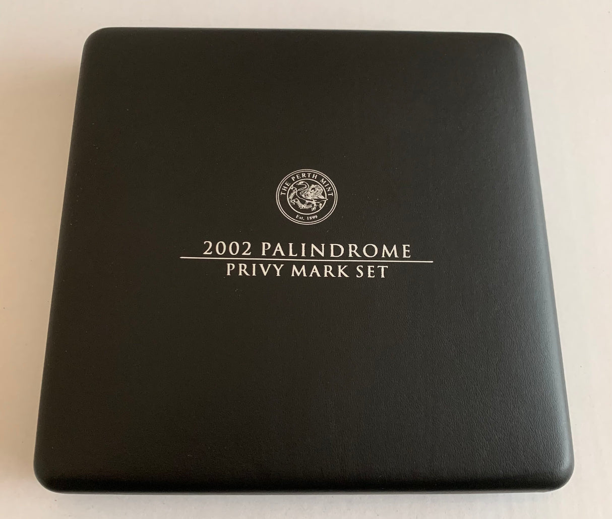 2002 PALINDROME PRIVY MARK SET - 4 x 2oz SILVER PROOF COINS