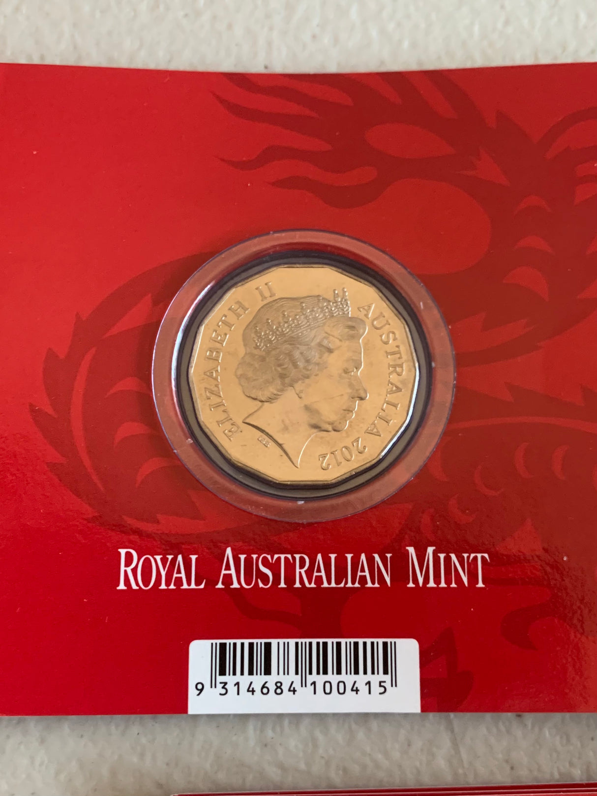 2012-2021 Set Of 10 x 50c Lunar Year Coins