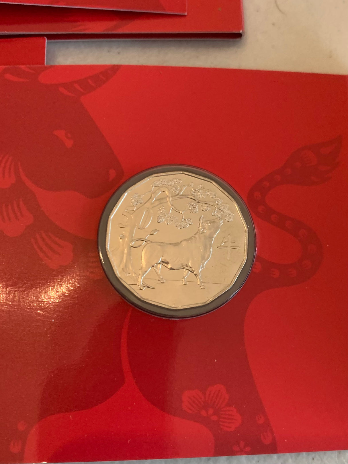 2012-2021 Set Of 10 x 50c Lunar Year Coins