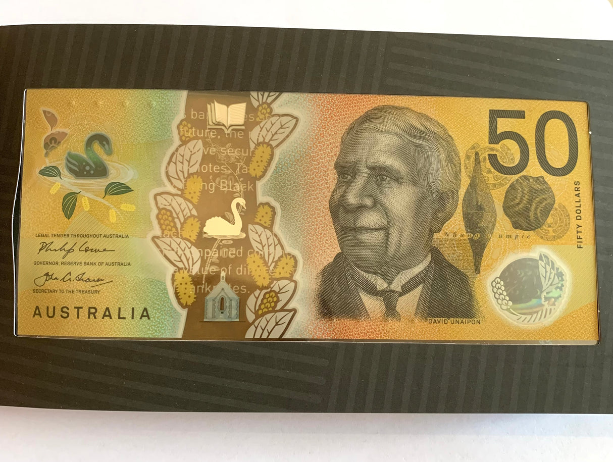 Two Generations of $50 Banknotes