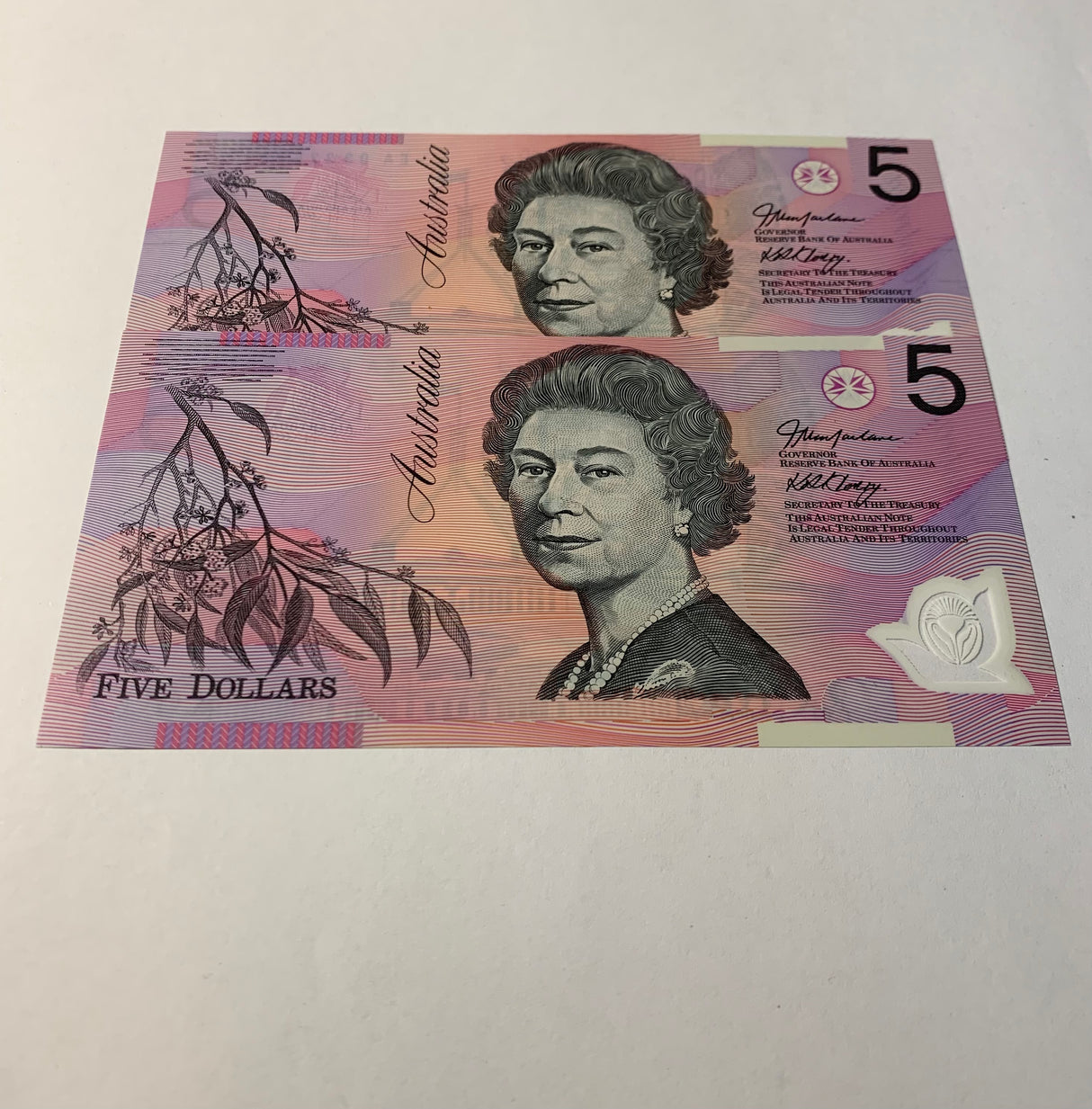 2003 $5 Last Prefix Banknote. Uncirculated. Run of 2. R220bL