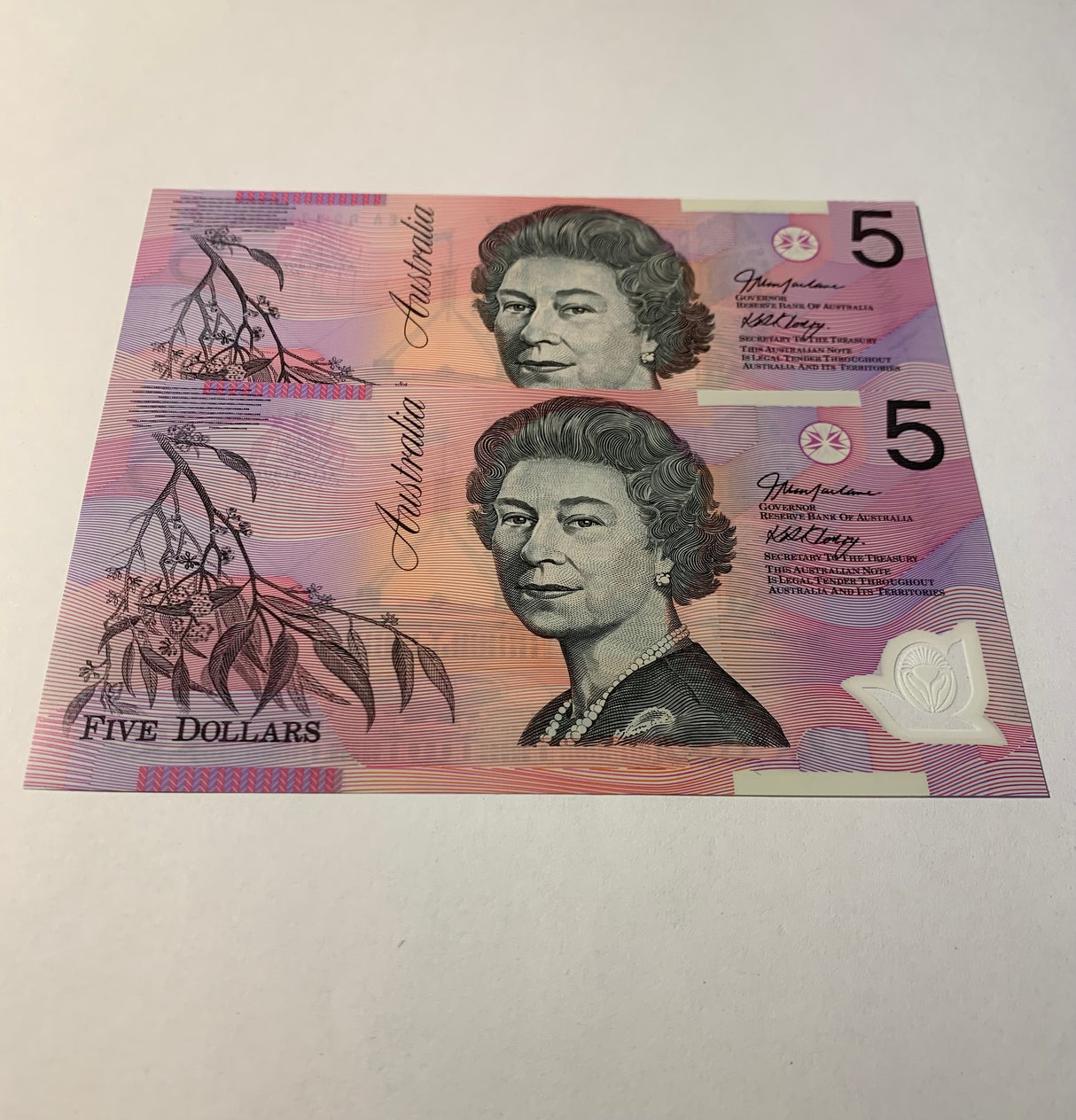 2002 $5 Last Prefix Banknote. Uncirculated. Run of 2. R220aL