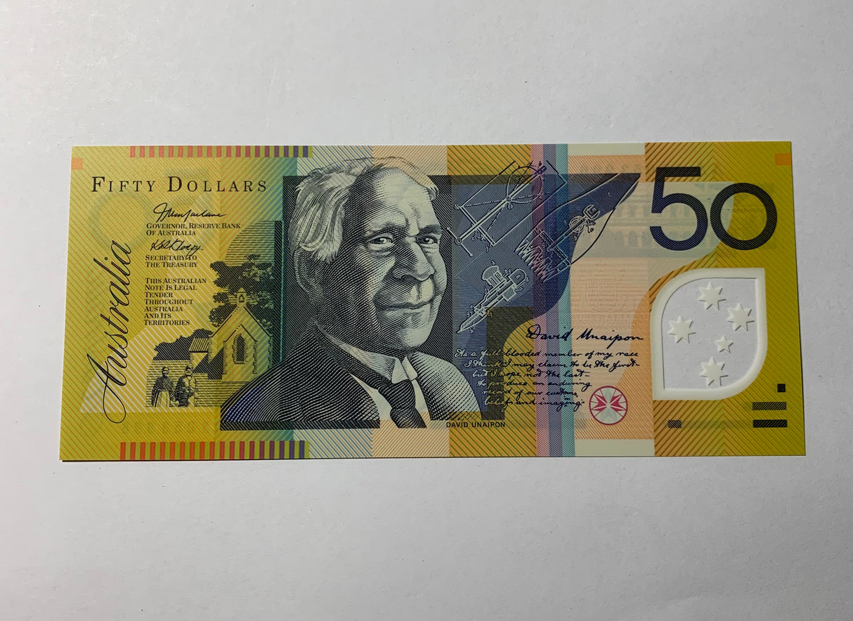2003 $50 First Prefix Banknote. Uncirculated. R520aF