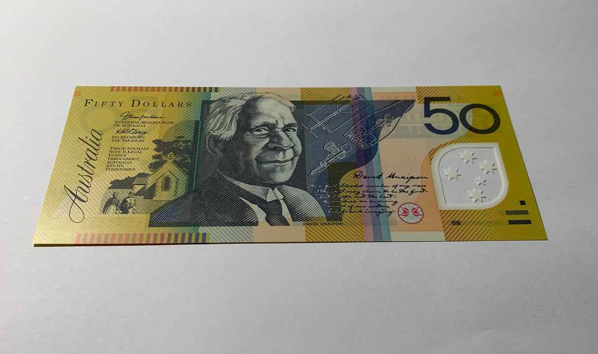 2003 $50 First Prefix Banknote. Uncirculated. R520aF