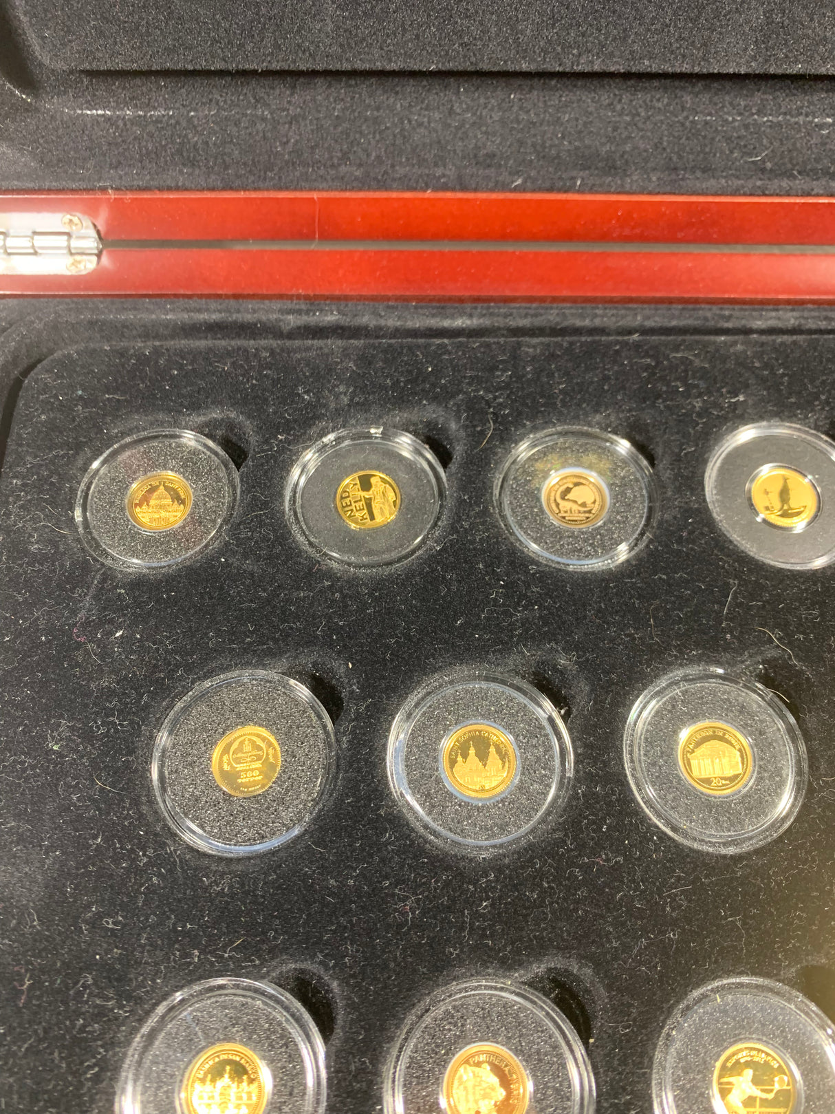Macquarie Mint. The Smallest Gold Coins Of The World. 31 Coin Collection
