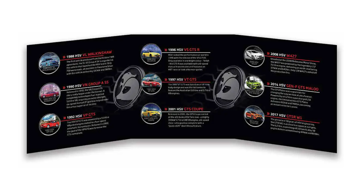 HSV Enamel Penny 9-Coin Collection