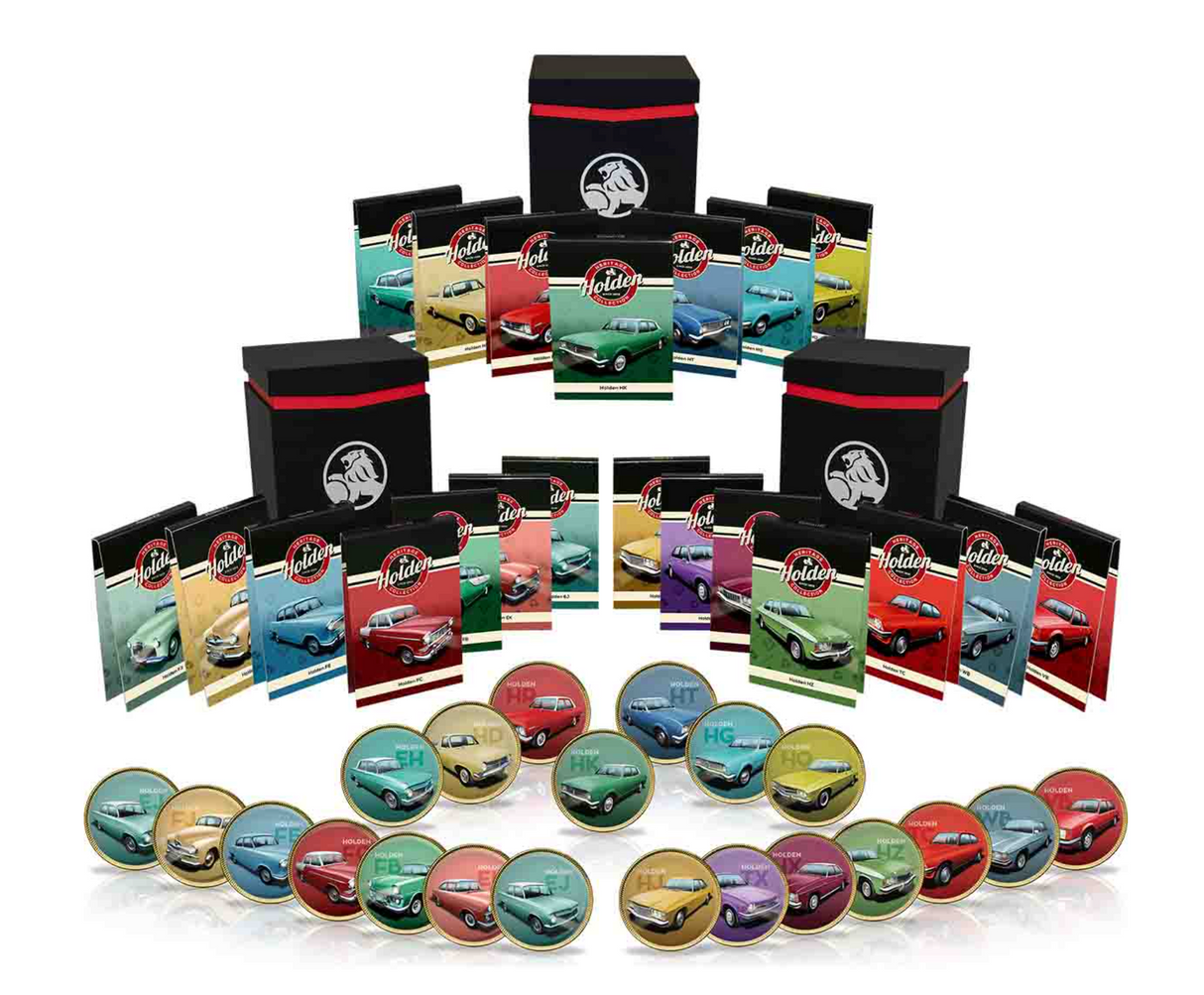 Holden Heritage Enamel Penny Complete Collection