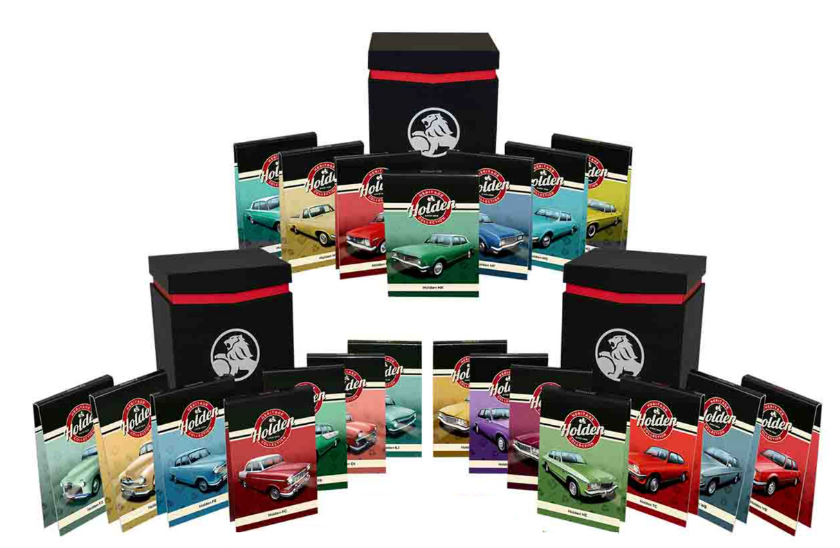 Holden Heritage Enamel Penny Complete Collection