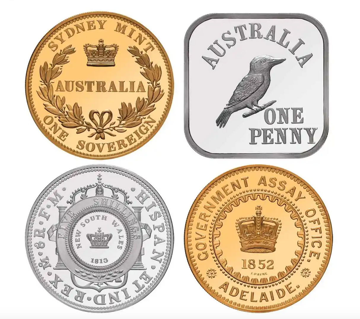 Australia’s Greatest Rarities Replica Set