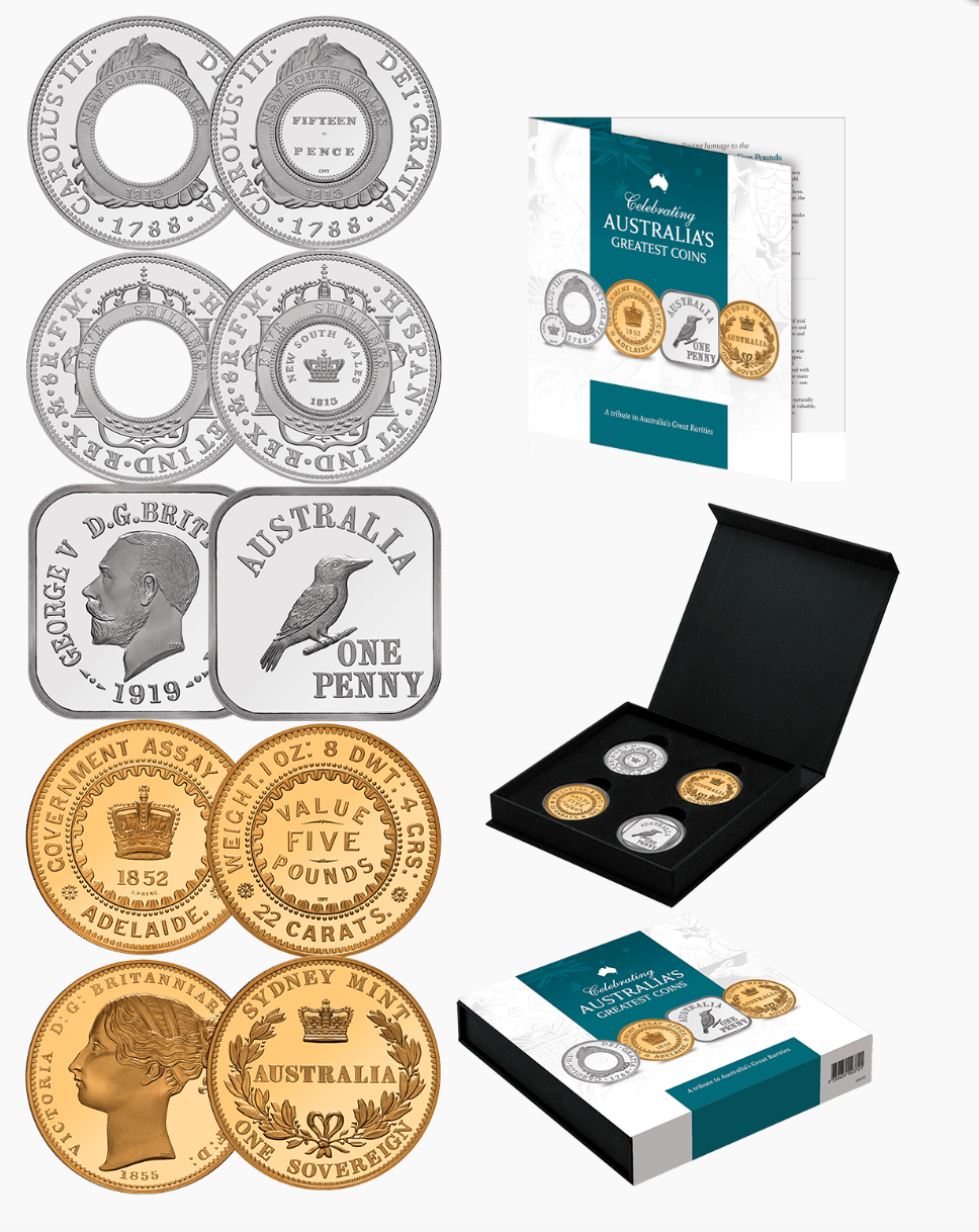 Australia’s Greatest Rarities Replica Set