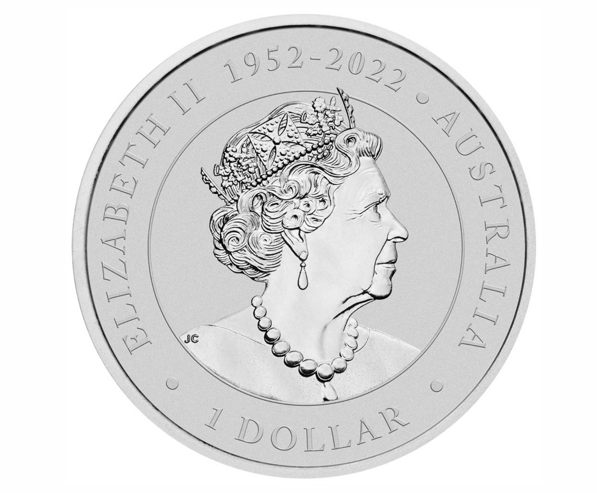 2023 Perth National Stamp and Coin Exhibition. Koala 1oz Silver Coloured Coin In Card