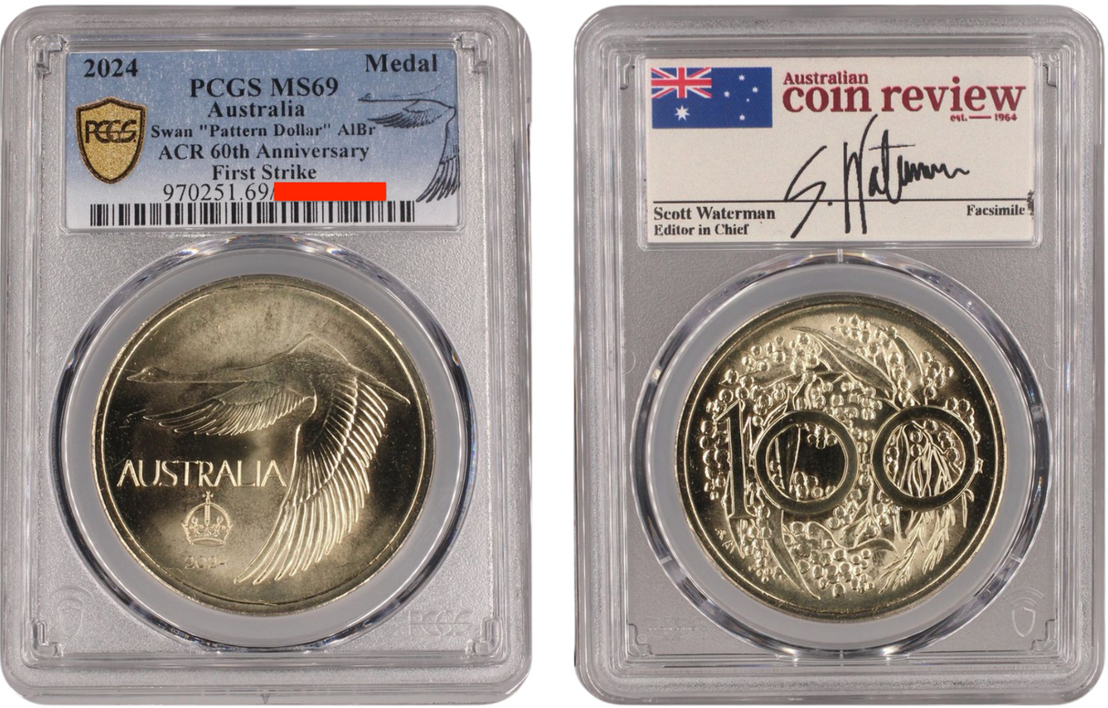 2024 Swan AlBr PCGS MS69