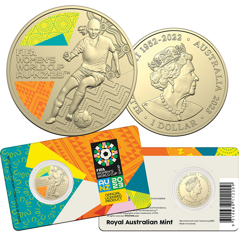 2023 Australia 2023 Women's FIFA World Cup $1 Uncirculated Coin