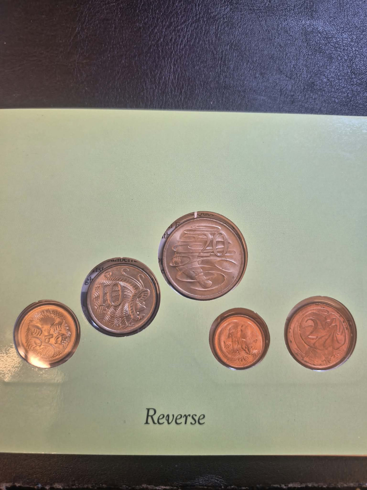 1968 Australian Uncirculated Set. Sherwood Issue.