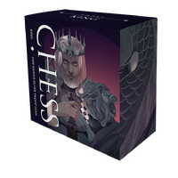 2023 $1 Chess King 1oz Black Silver Proof