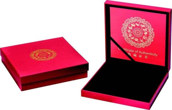 2022 $10 Fiji 1oz Silver Proof Coin - Year of the Tiger with Pearl