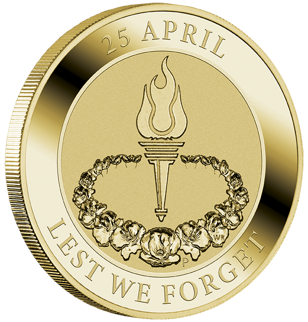 2023 Anzac Day $1 Coin in Card