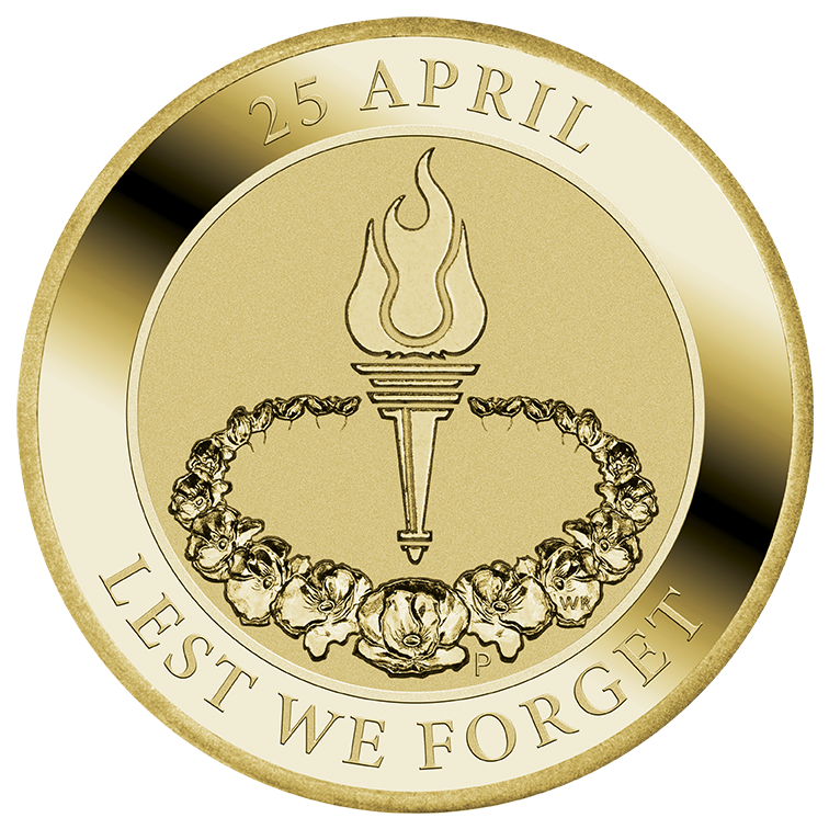 2023 Anzac Day $1 Coin in Card