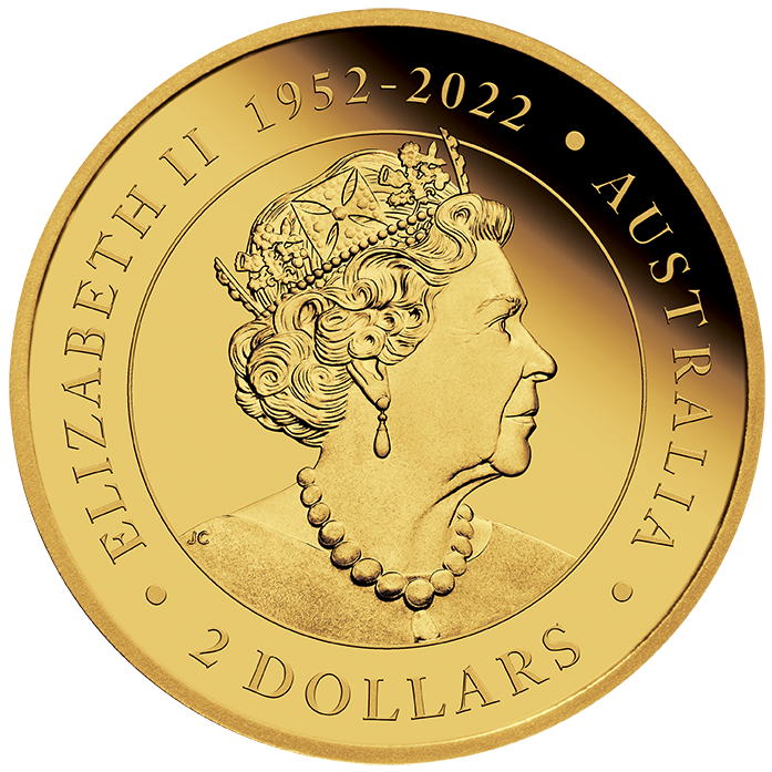 2023 $2 Mini Roo 2023 Gold Coin in Card