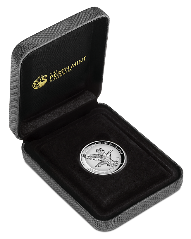 2023 Australian Wedge-tailed Eagle 1oz Silver Incused Coin