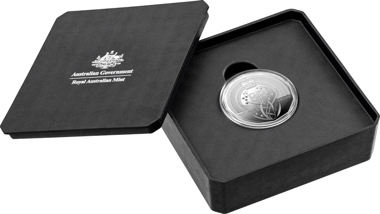 2022 50c Silver Proof Coin- Platinum Jubilee of HM Queen Elizabeth II