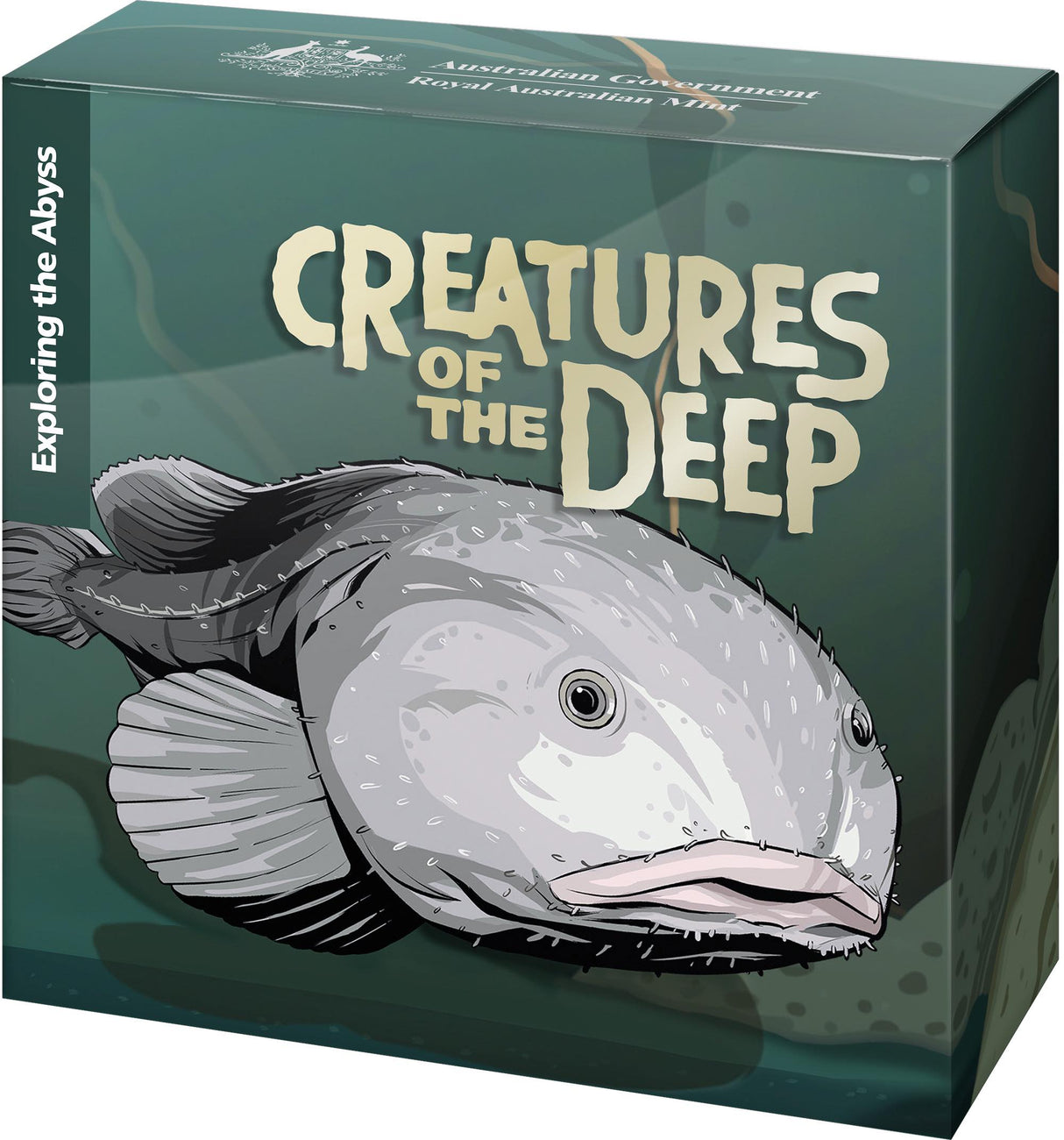 2023 $1 'C' Mintmark Silver Proof Coin. Creatures of the Deep