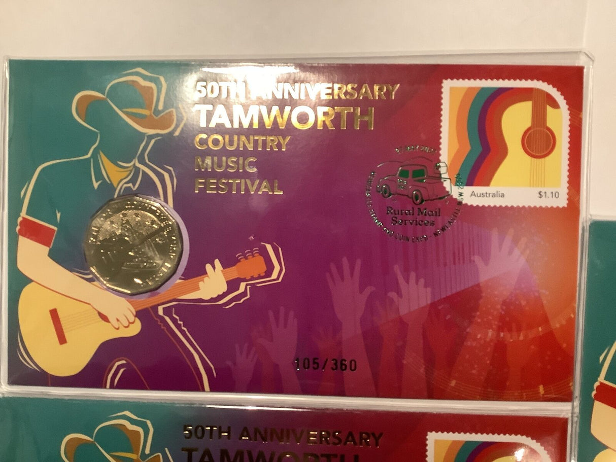 2022 Newcastle Coin Show PNC. 120 made per day. Full Set Tamworth Music Festival days