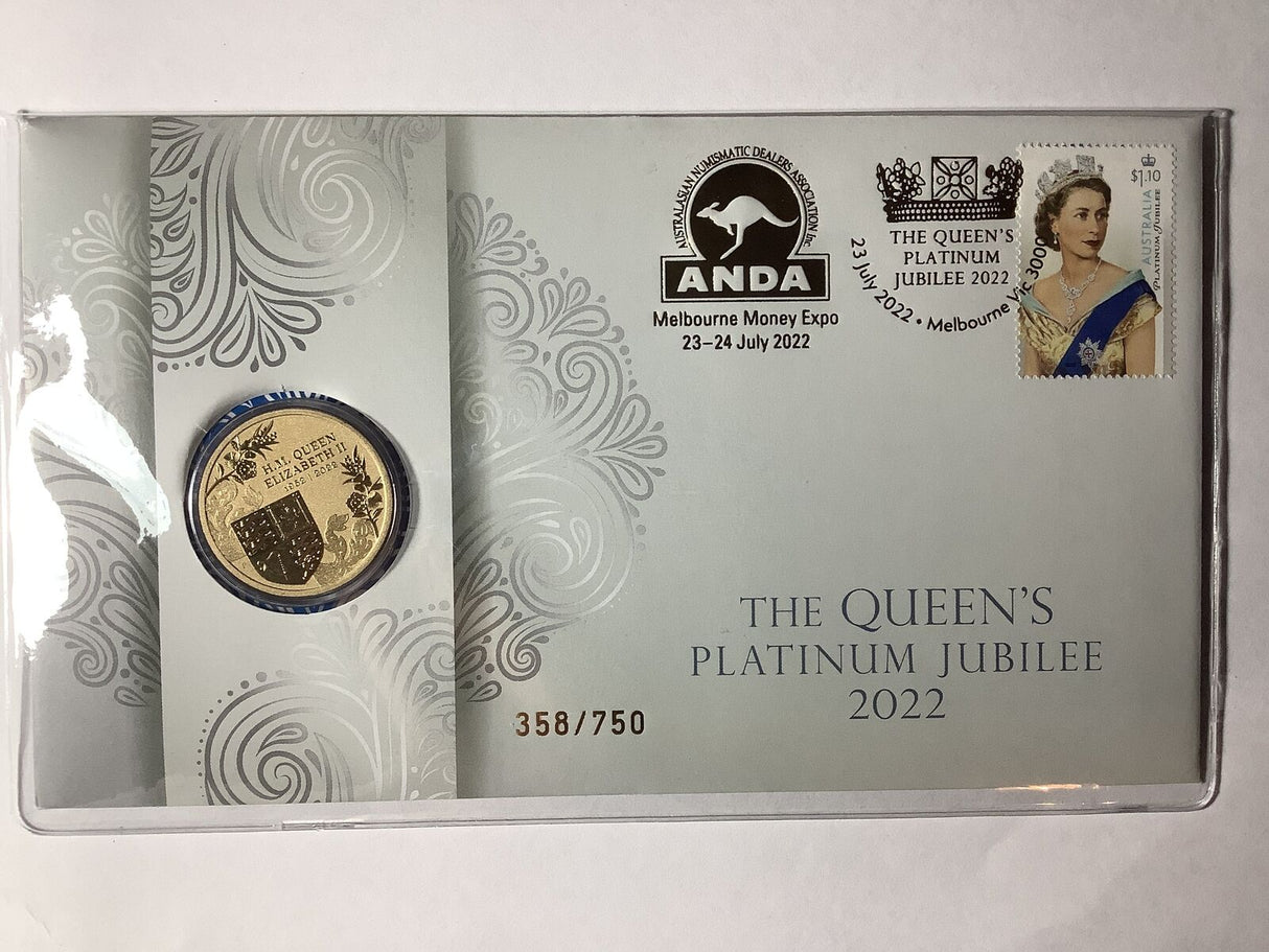2022 Melbourne ANDA Three PNC set. Animalia, Queen’s Jubilee 1, Queen’s Jubilee