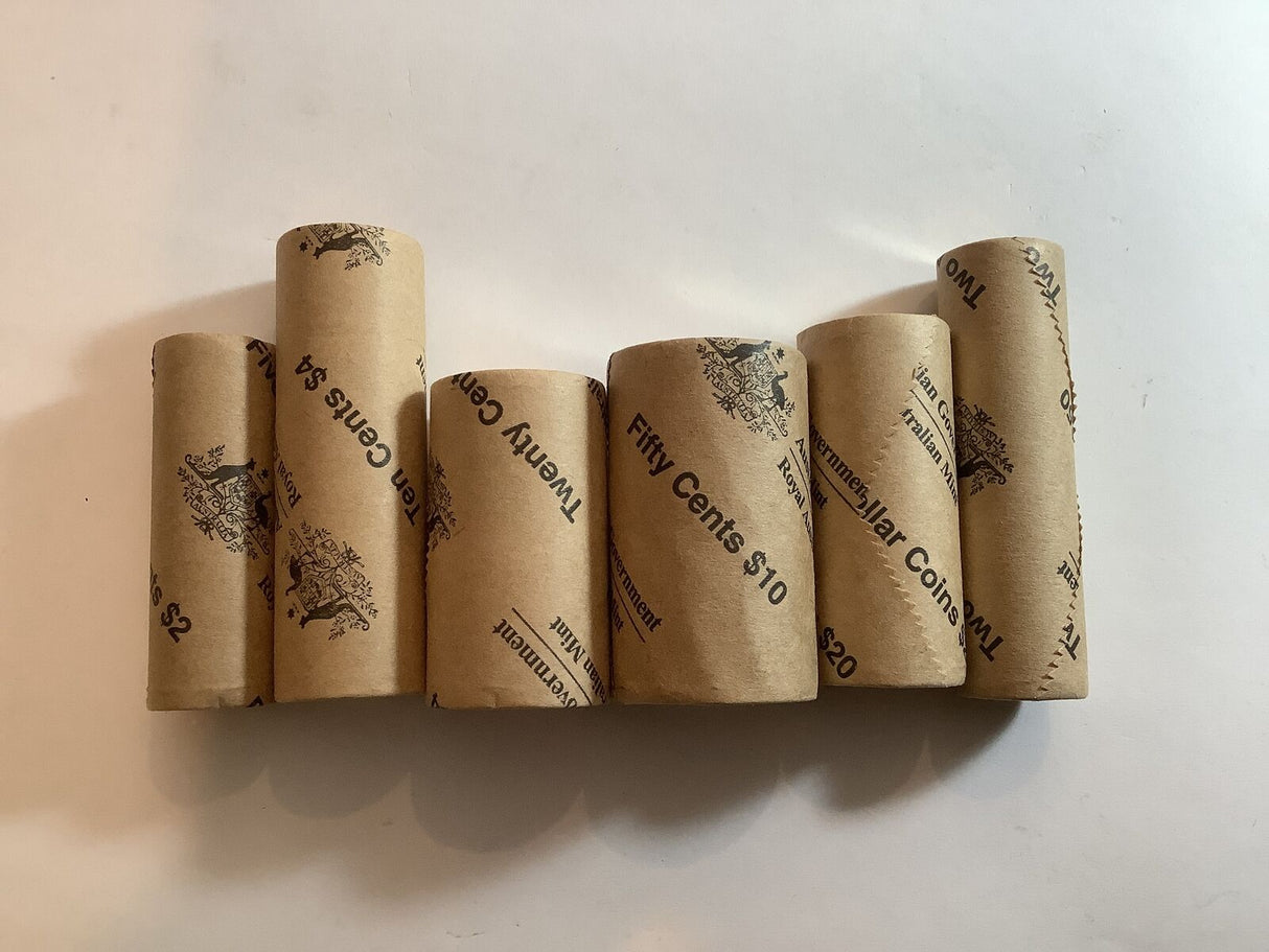 2017 RAM roll set. 5c, 10c, 20c, 50c, $1, $2