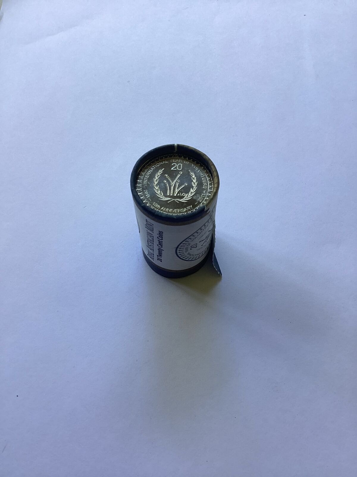 2011 20c International Year of Volunteers RAM roll. H/T