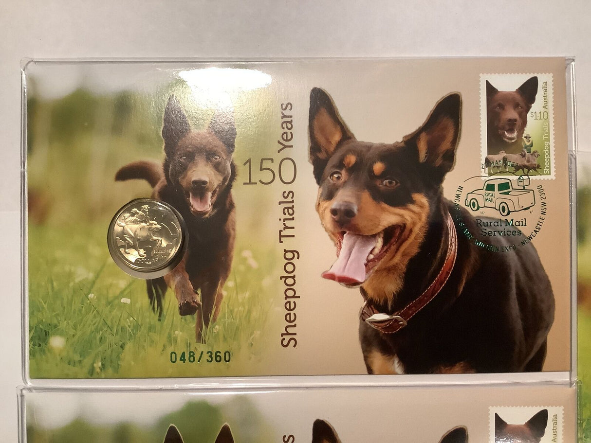 2022 Newcastle Coin Show PNC. 120 made per day. Full Set Sheepdog Trials days 1,2,3