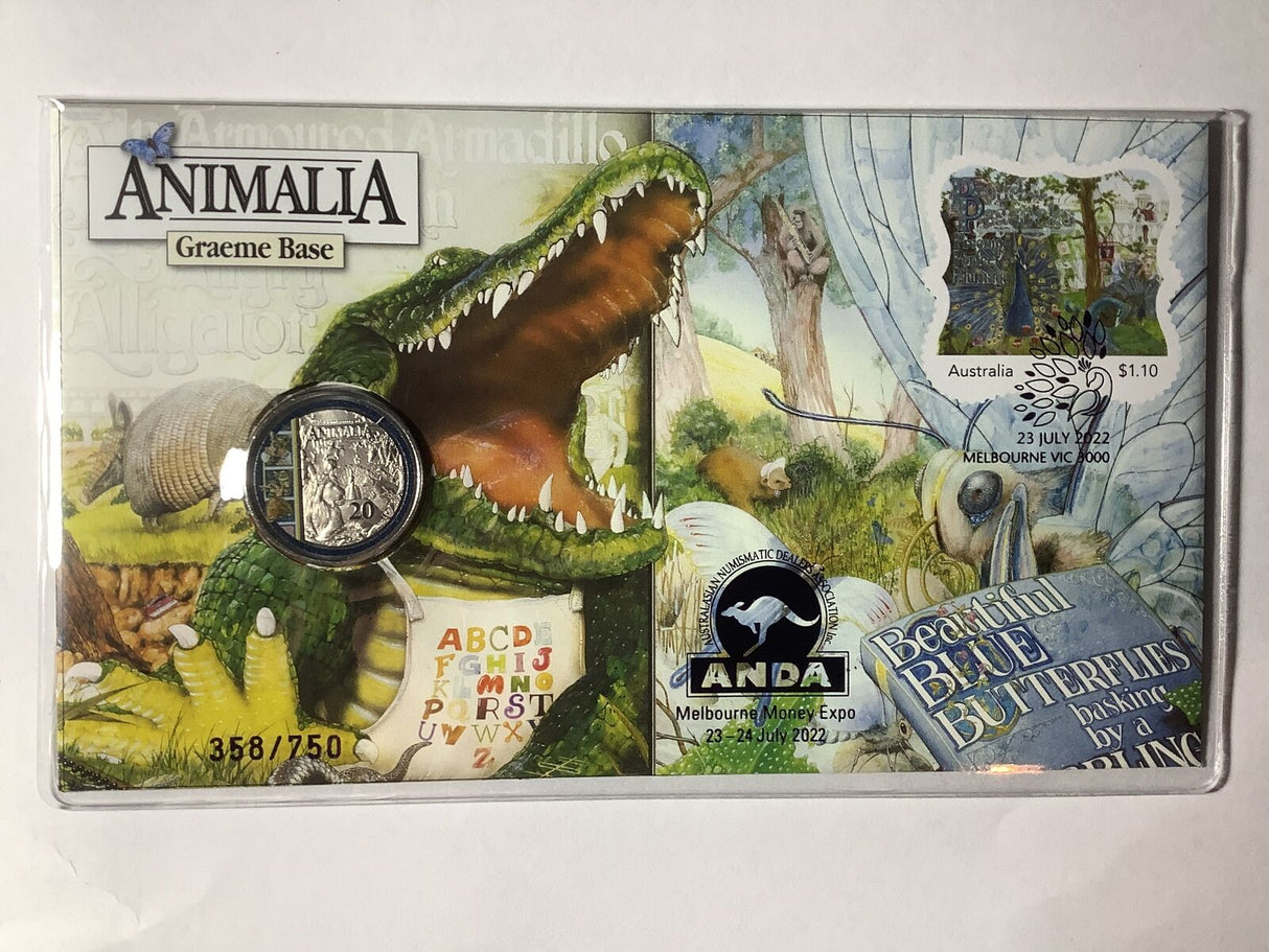 2022 Melbourne ANDA Three PNC set. Animalia, Queen’s Jubilee 1, Queen’s Jubilee