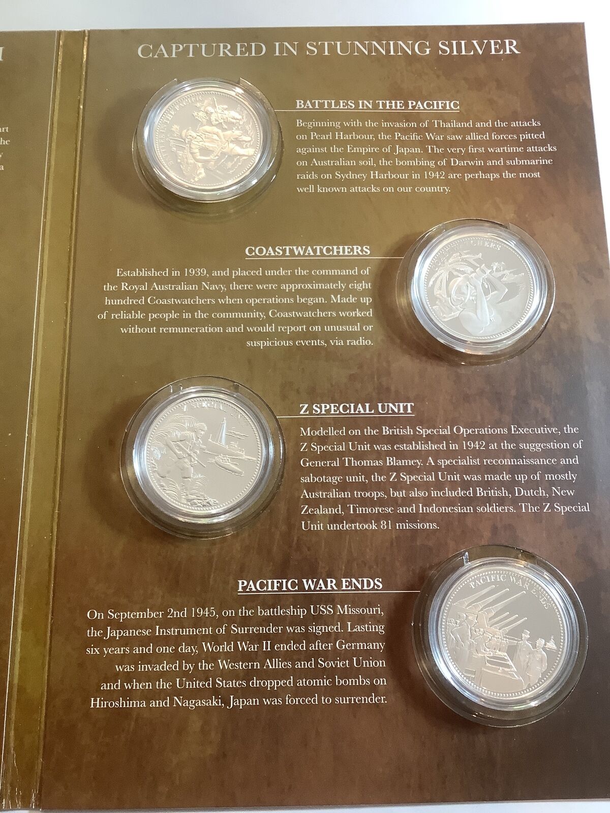 WWII Complete Silver Collection - Folder 2