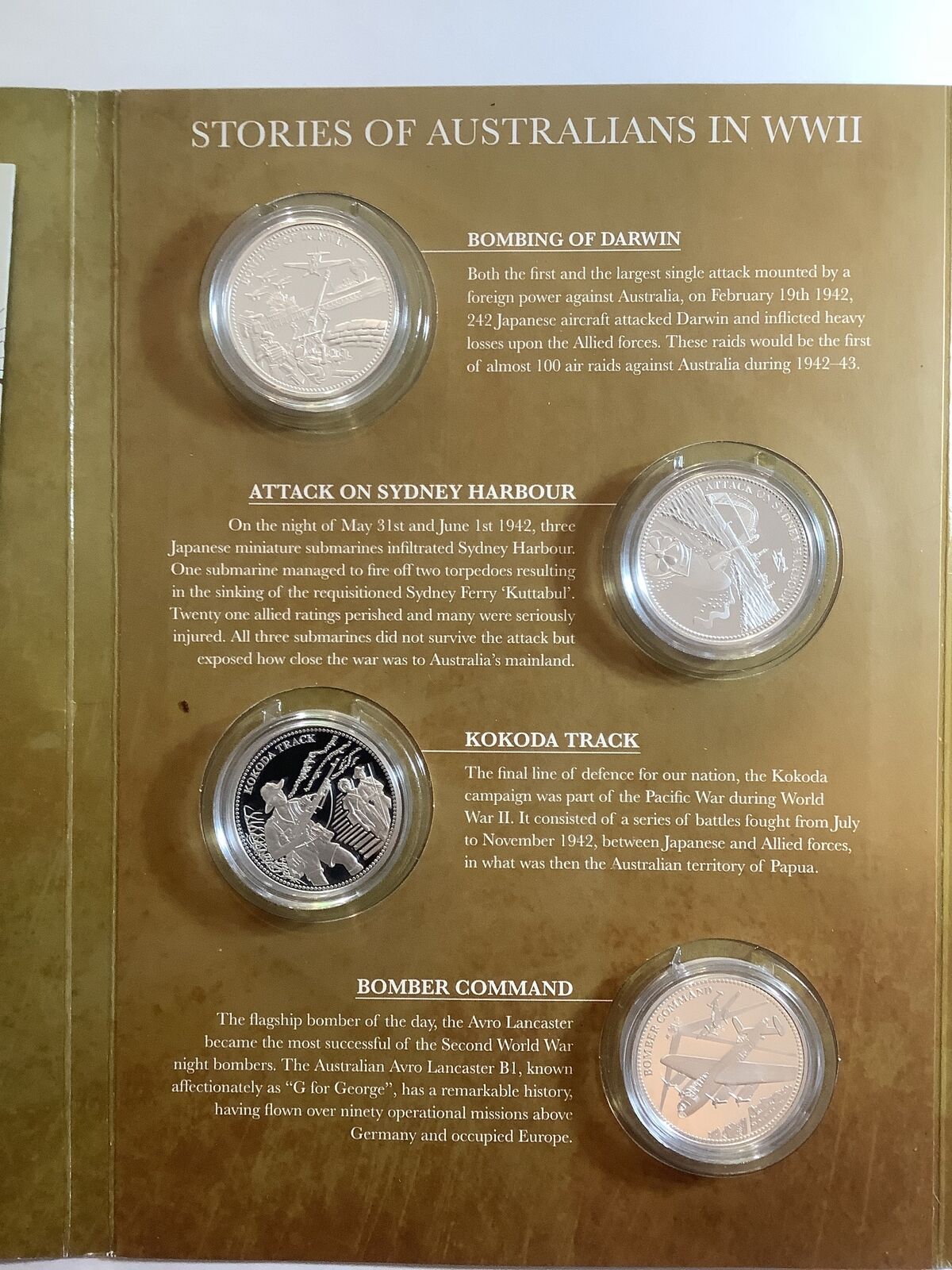 WWII Complete Silver Collection - Folder 1