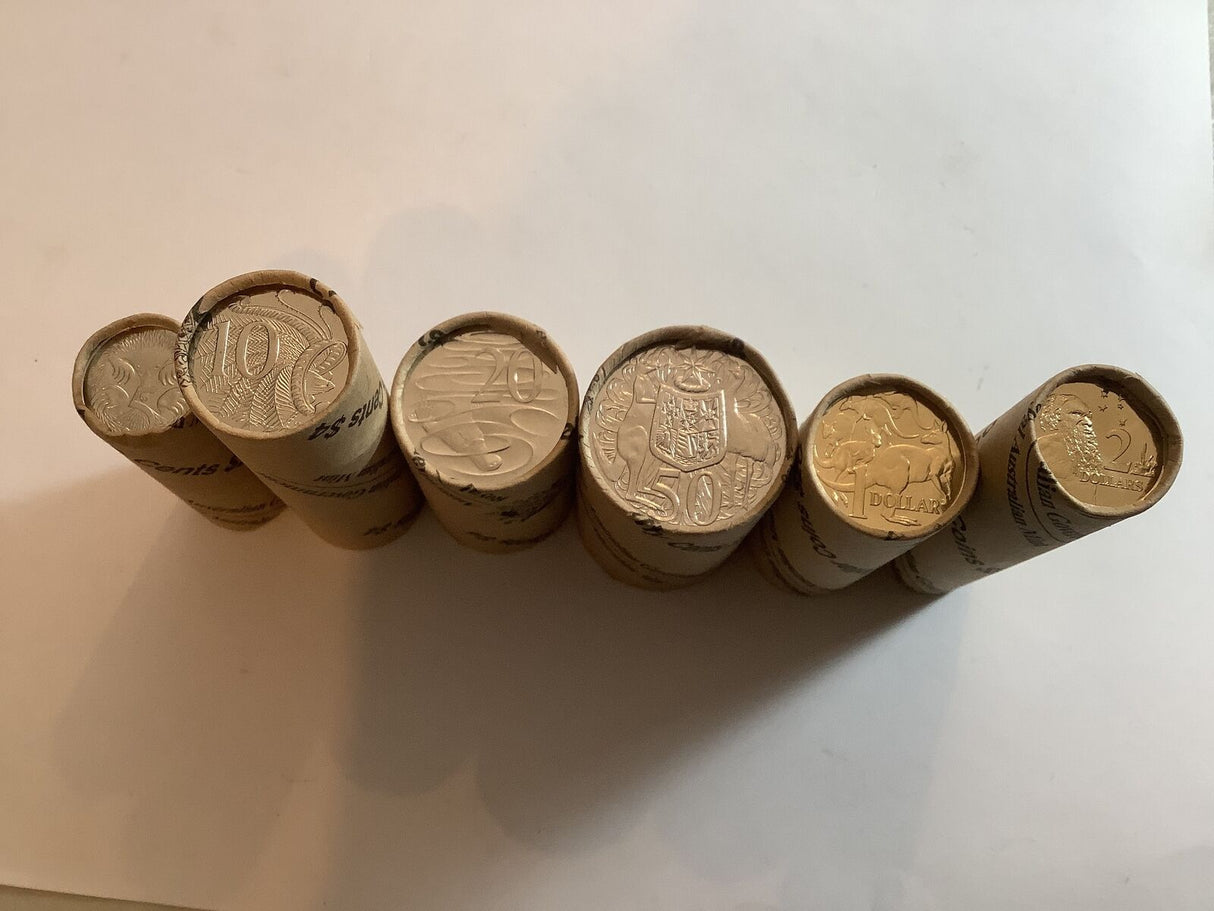 2017 RAM roll set. 5c, 10c, 20c, 50c, $1, $2