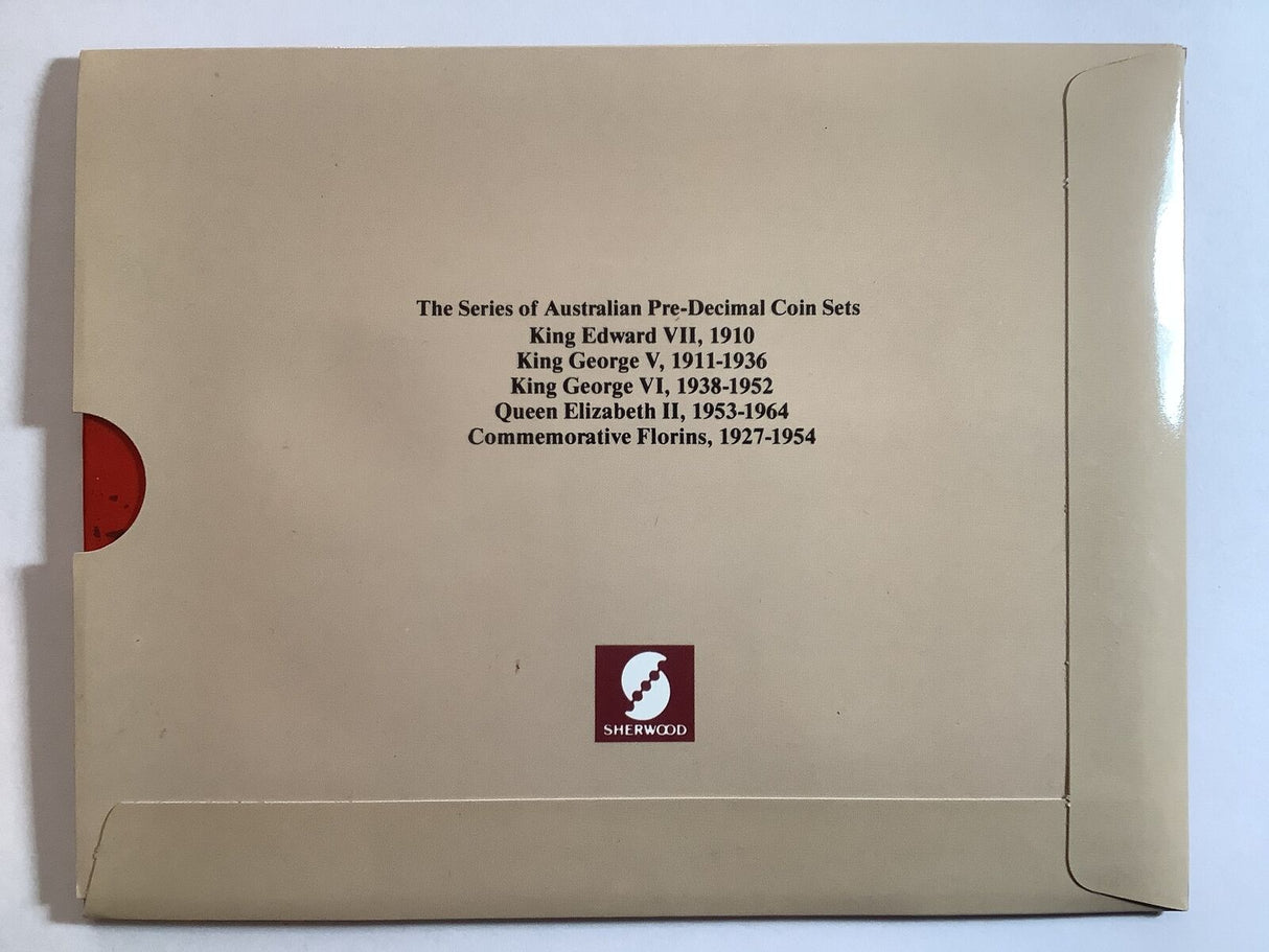 Australian Pre-Decimal Coin Set. Coinage of King George V