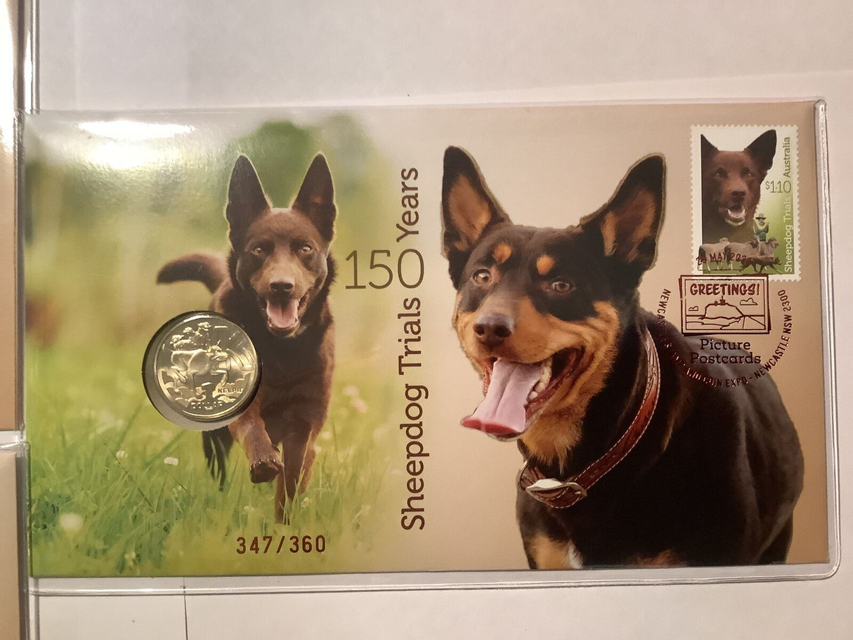 2022 Newcastle Coin Show PNC. 120 made per day. Full Set Sheepdog Trials days 1,2,3