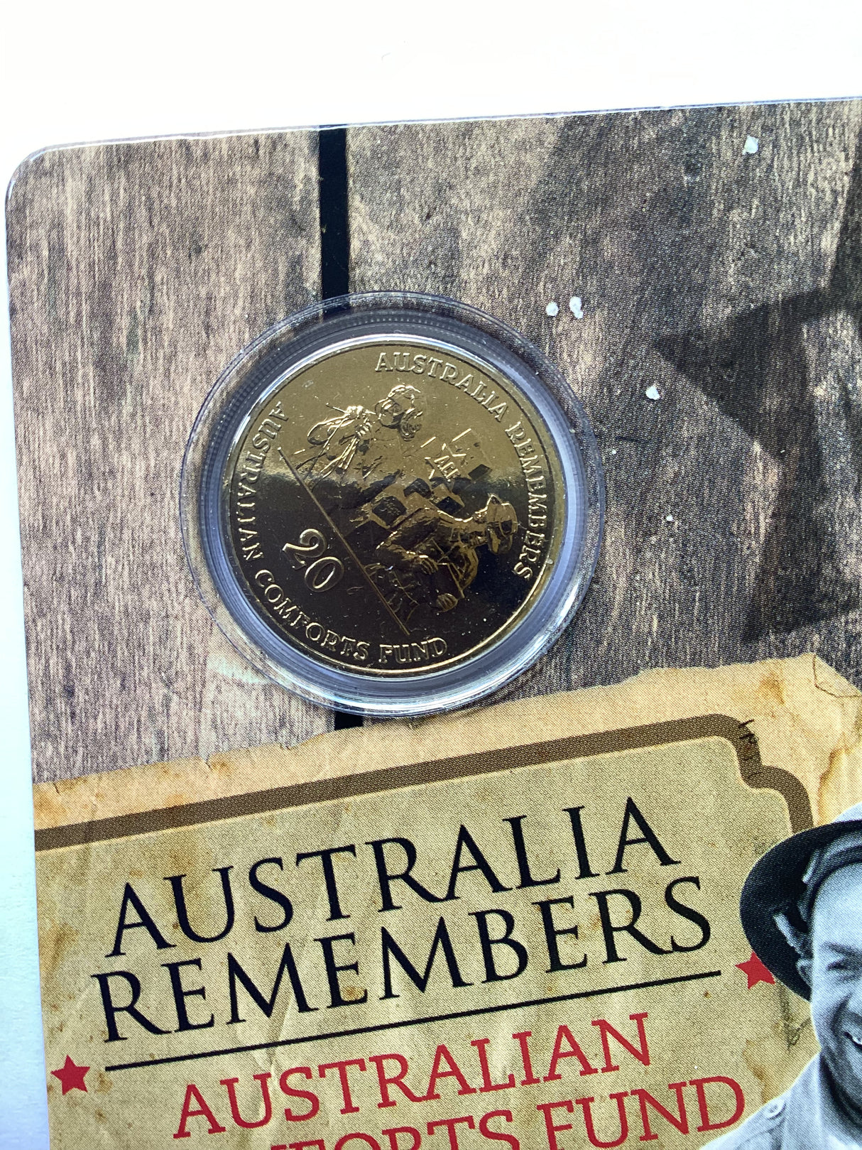 2014 20c Australia Remembers. Australian Comforts Fund