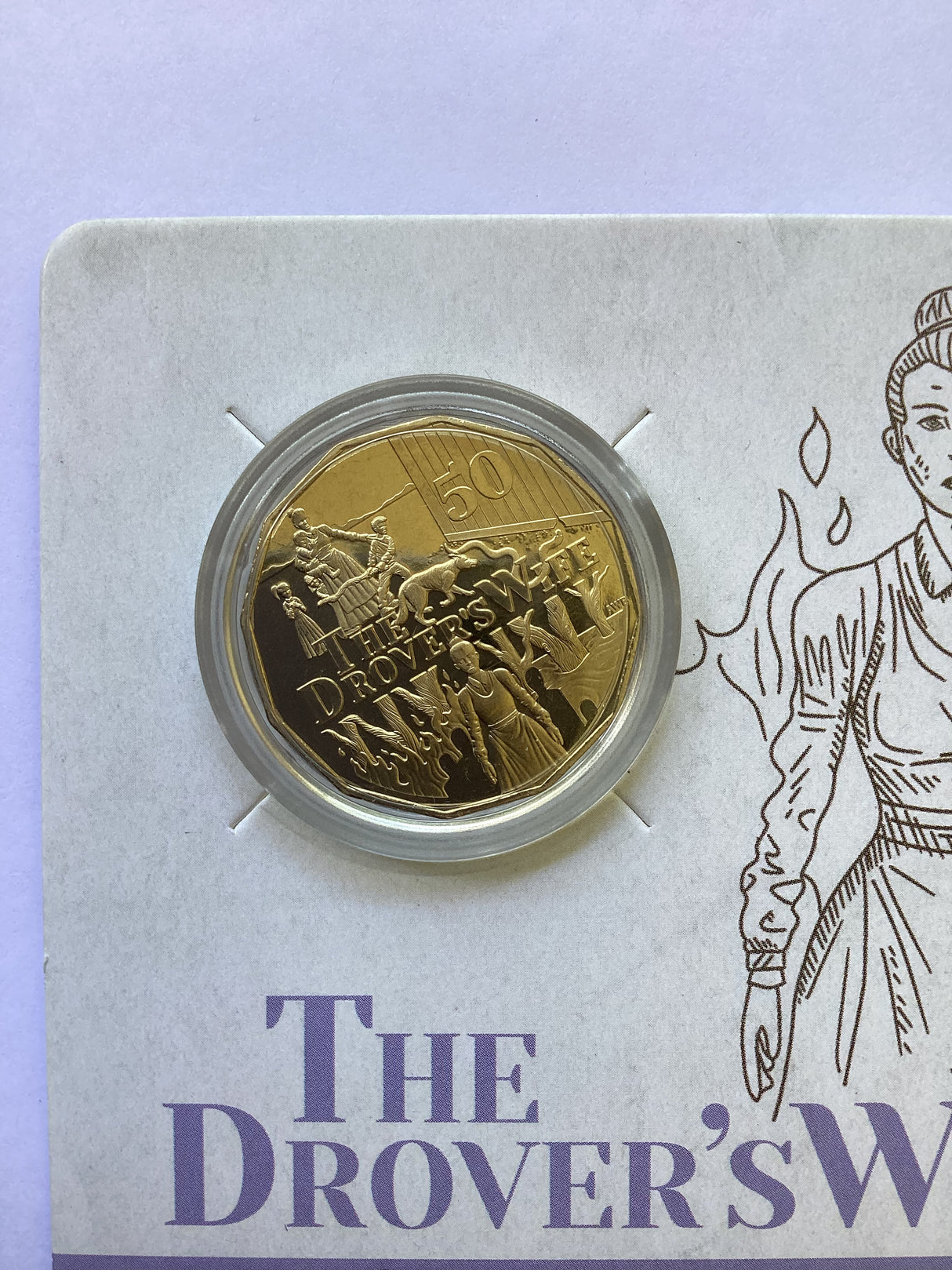 2022 50c The Drover's Wife