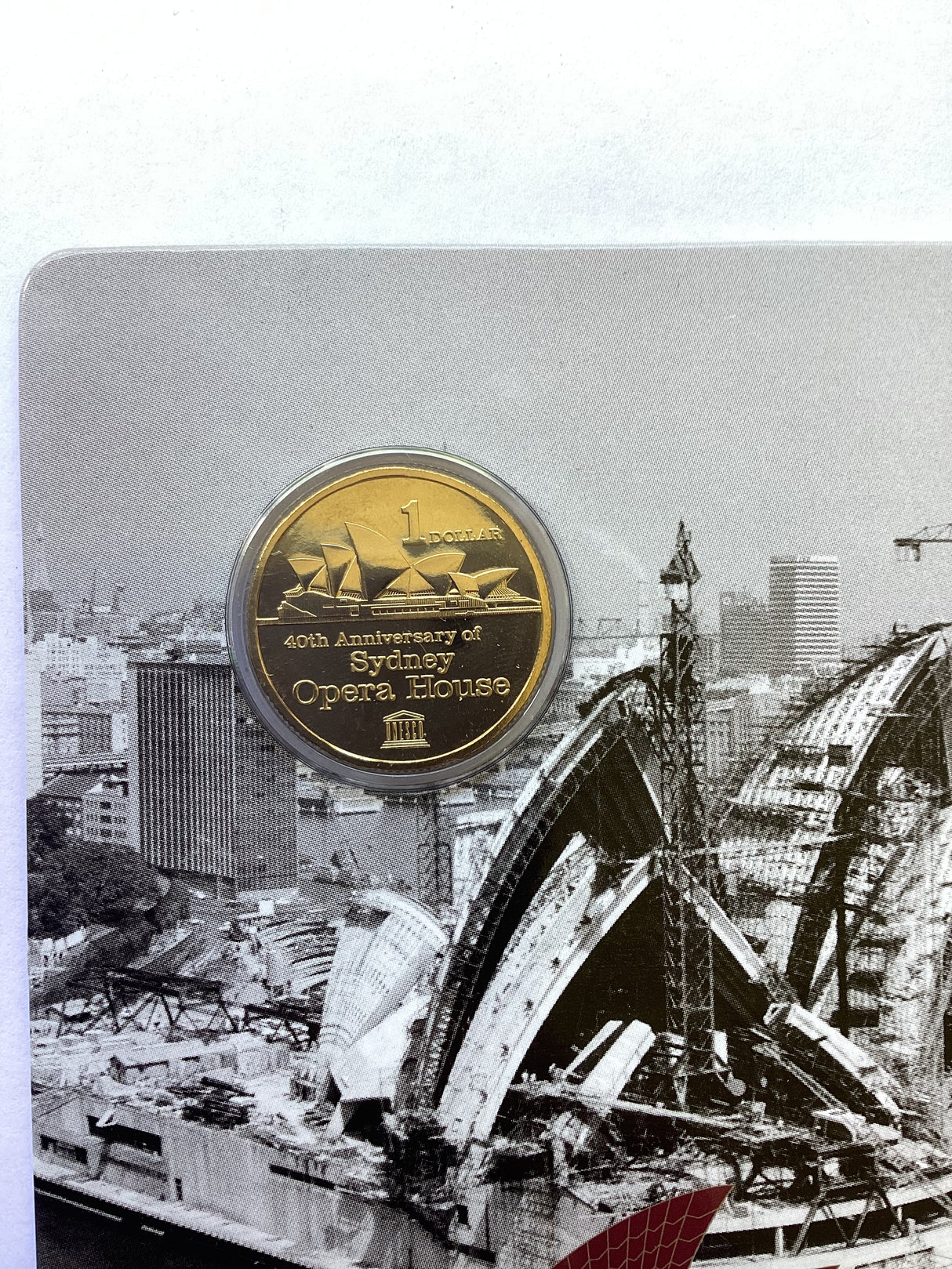 2013 $1 Sydney Opera House 40th Anniversary