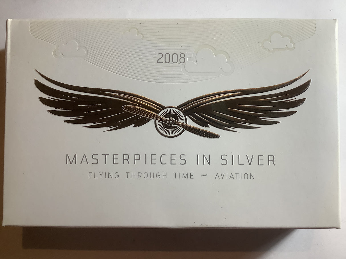 2008 Masterpieces in Silver. Flying Through Time. Aviation.