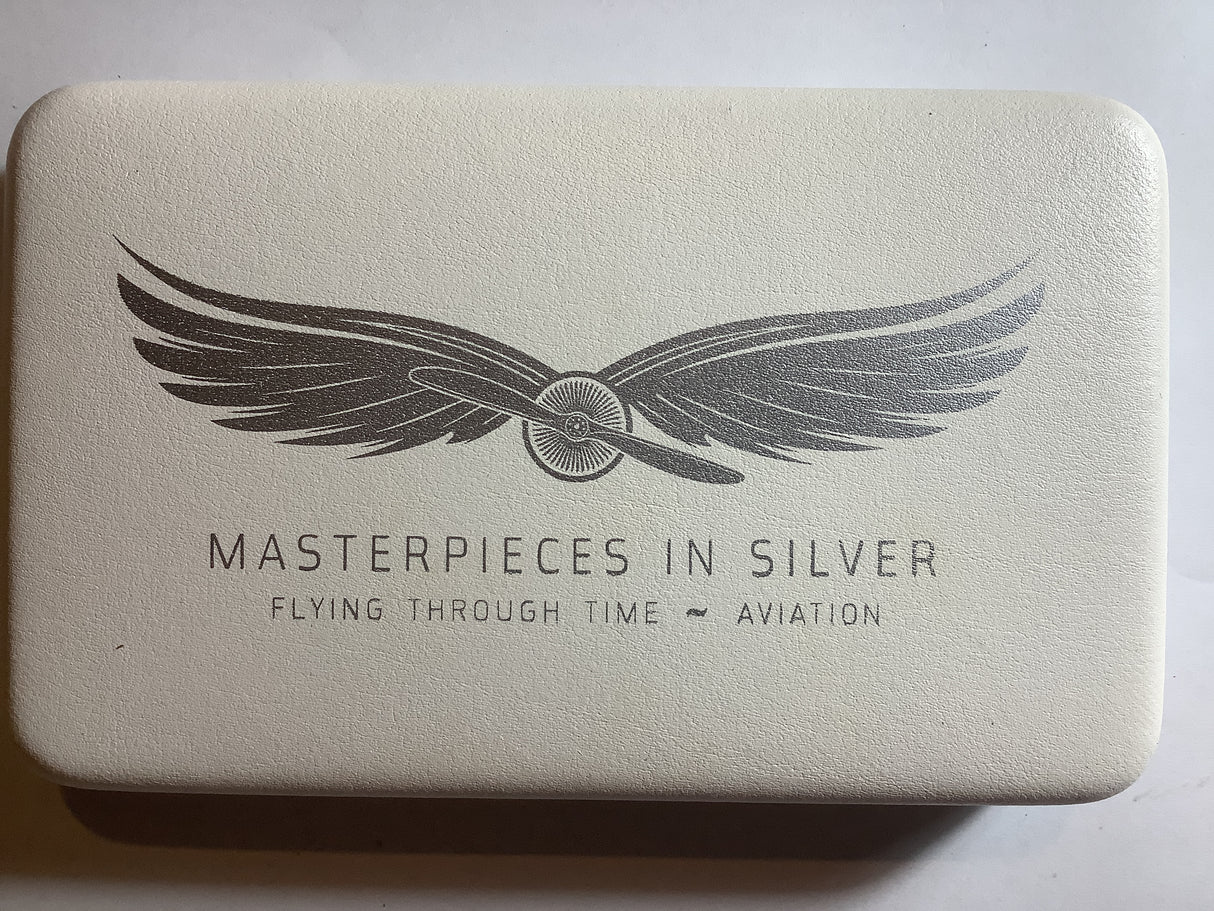 2008 Masterpieces in Silver. Flying Through Time. Aviation.