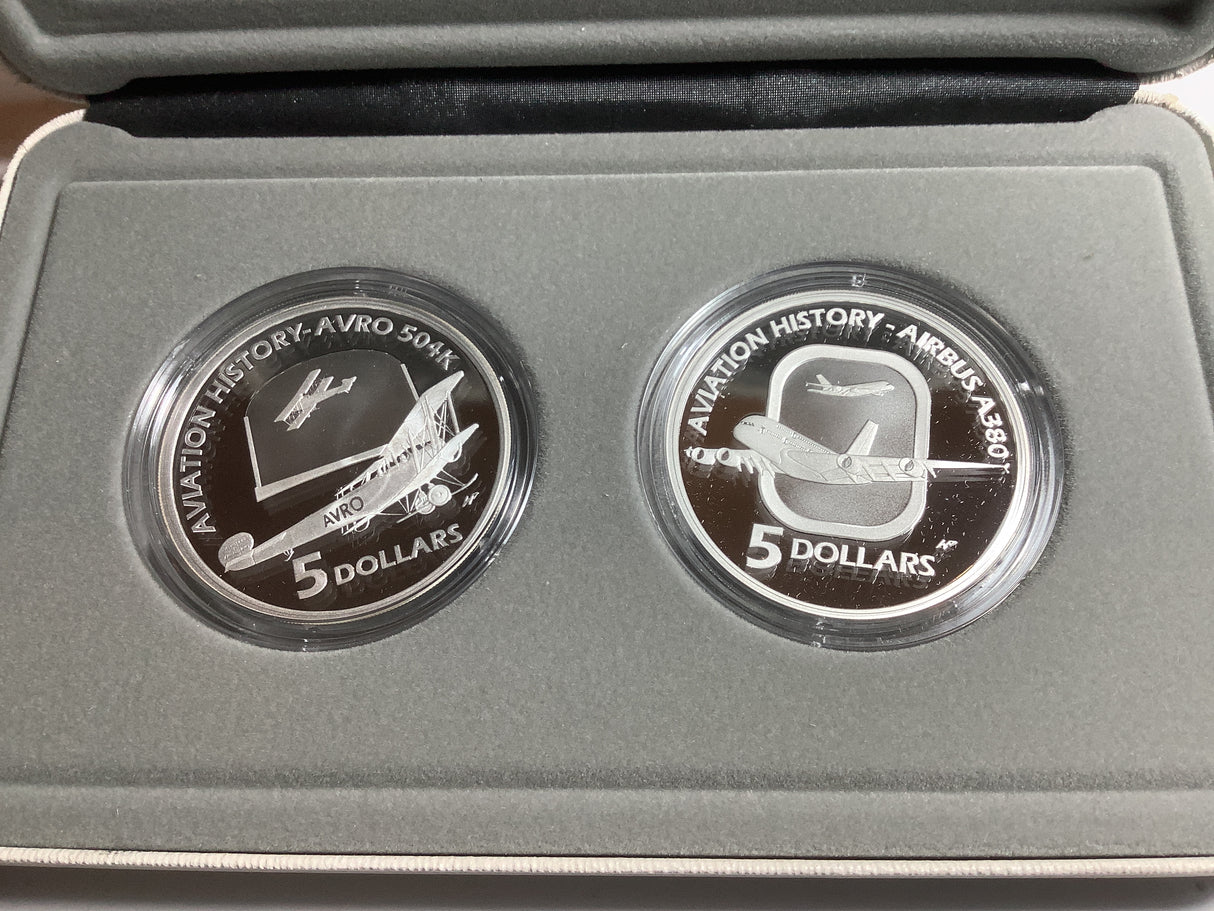 2008 Masterpieces in Silver. Flying Through Time. Aviation.