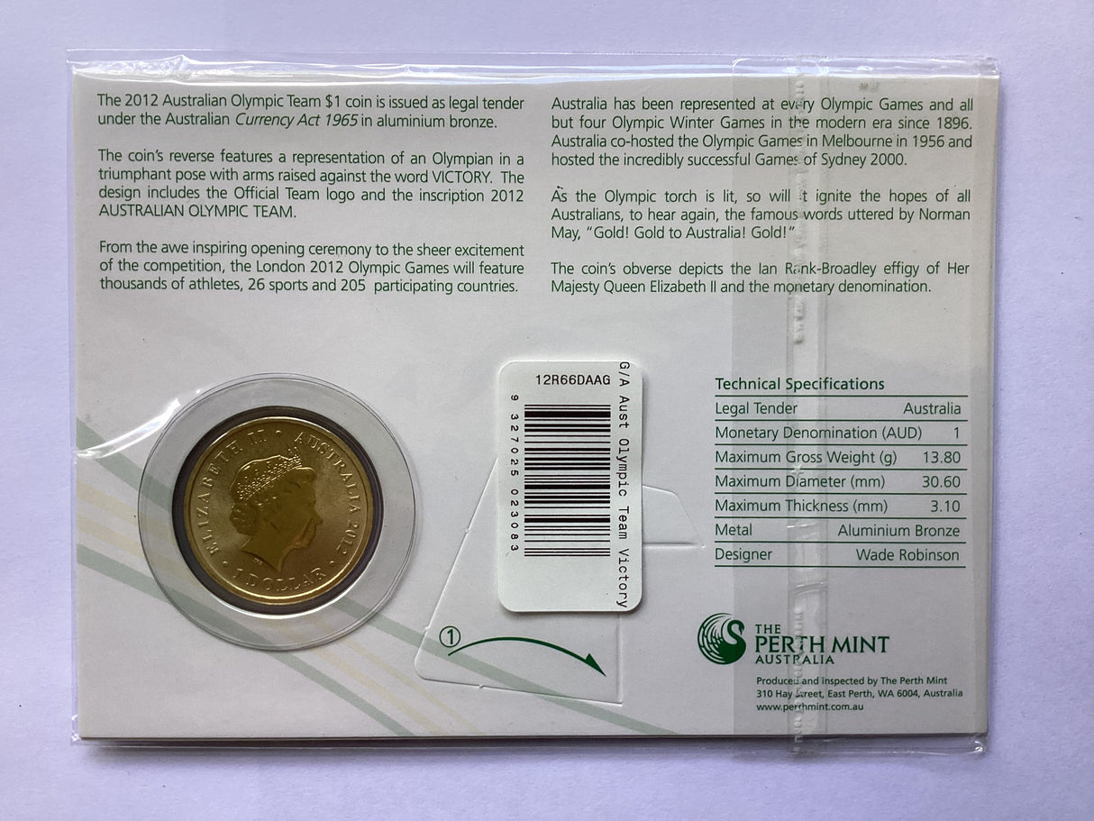 2012 $1 Australian Olympic Team