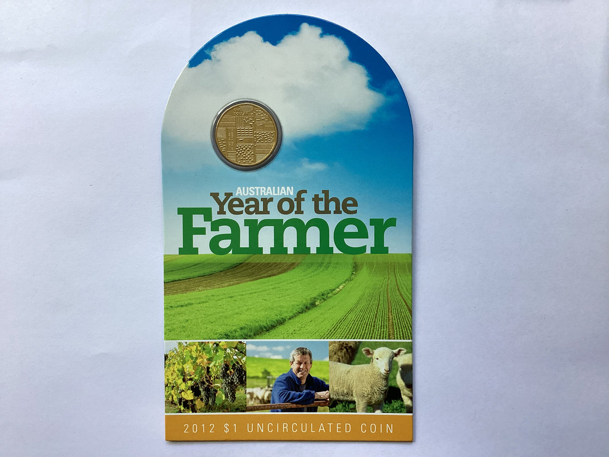 2012 $1 Australian Year of the Farmer