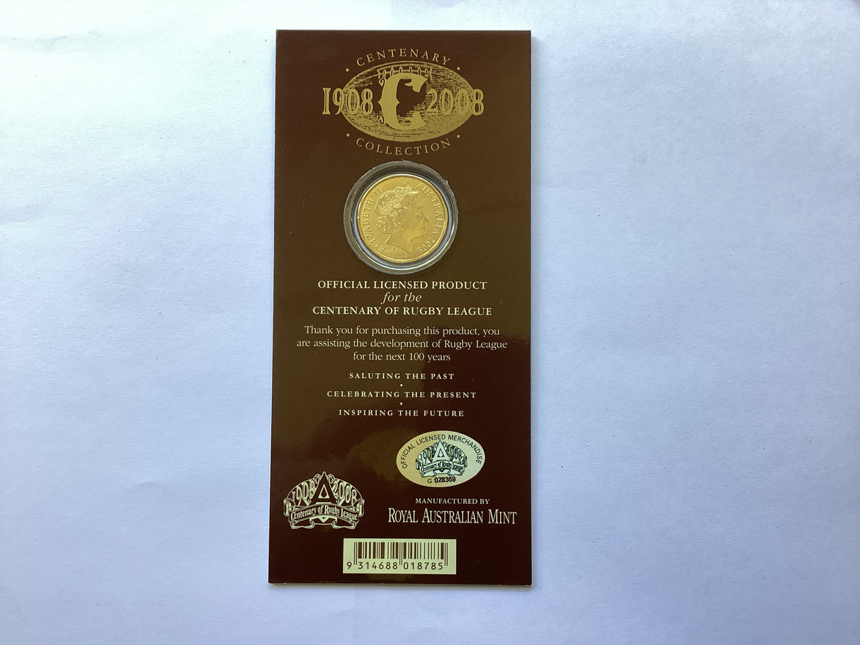 2008 $1 Centenary of Rugby League
