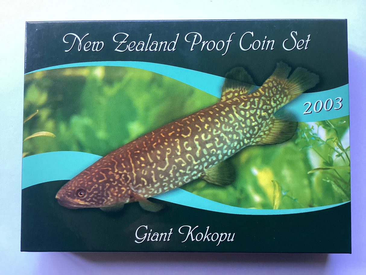 2003 New Zealand Proof Set